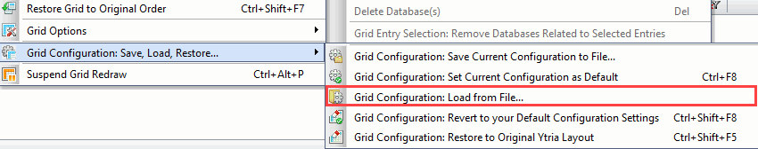 'Grid Configuration: Load from File…' - menu