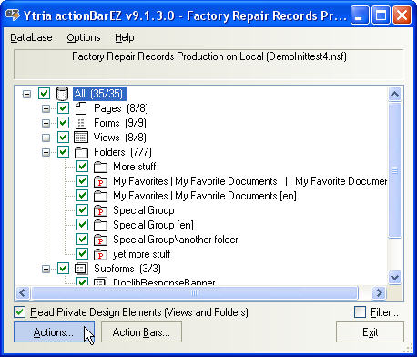factory repair records