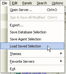 agentez-load-saved-selection