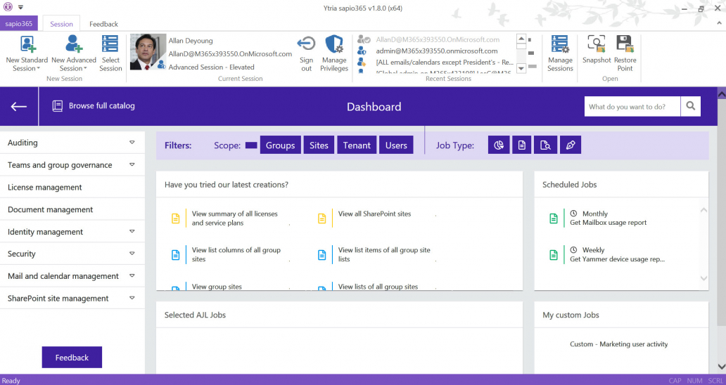 Homepage-AJL-dashboard