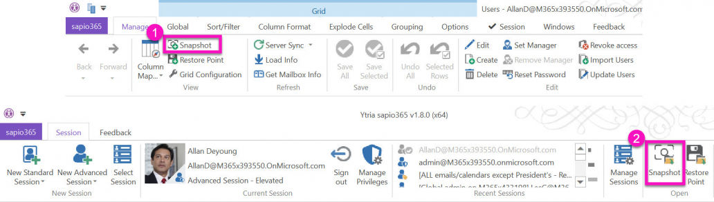 Save and load your data with Snapshots