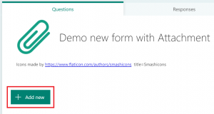 Adding attachments in Microsoft Forms - Ytria