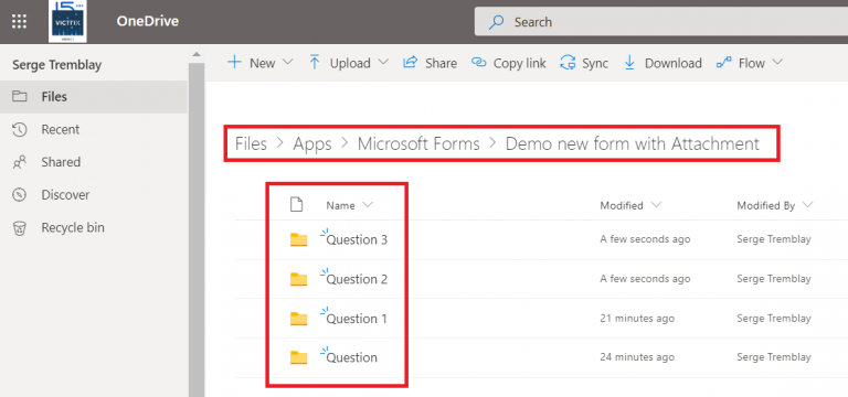Adding attachments in Microsoft Forms - Ytria