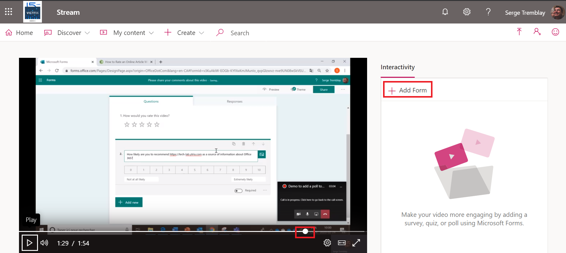adding-a-survey-to-ms-stream-videos