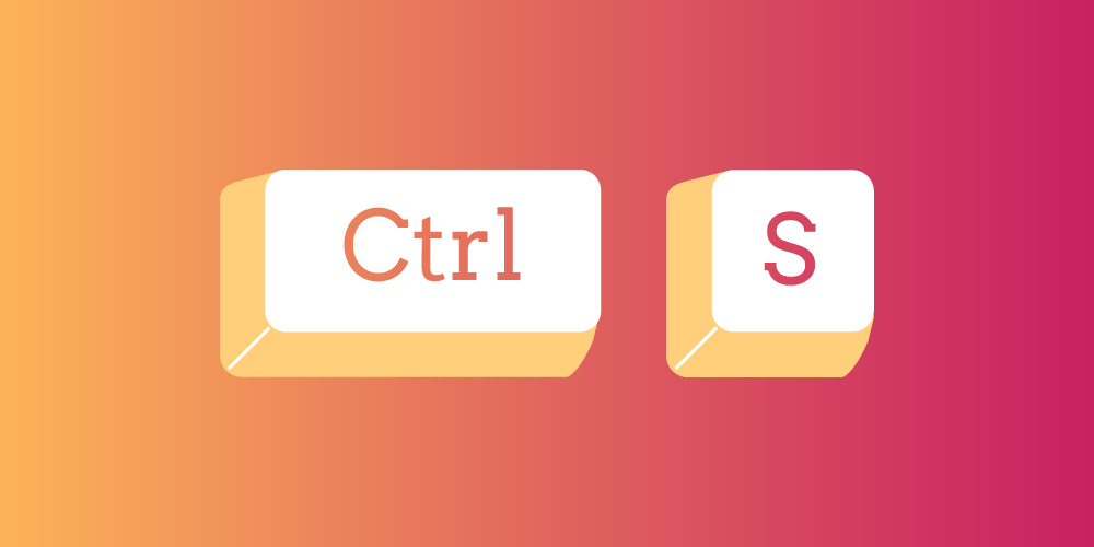 ctrl-s