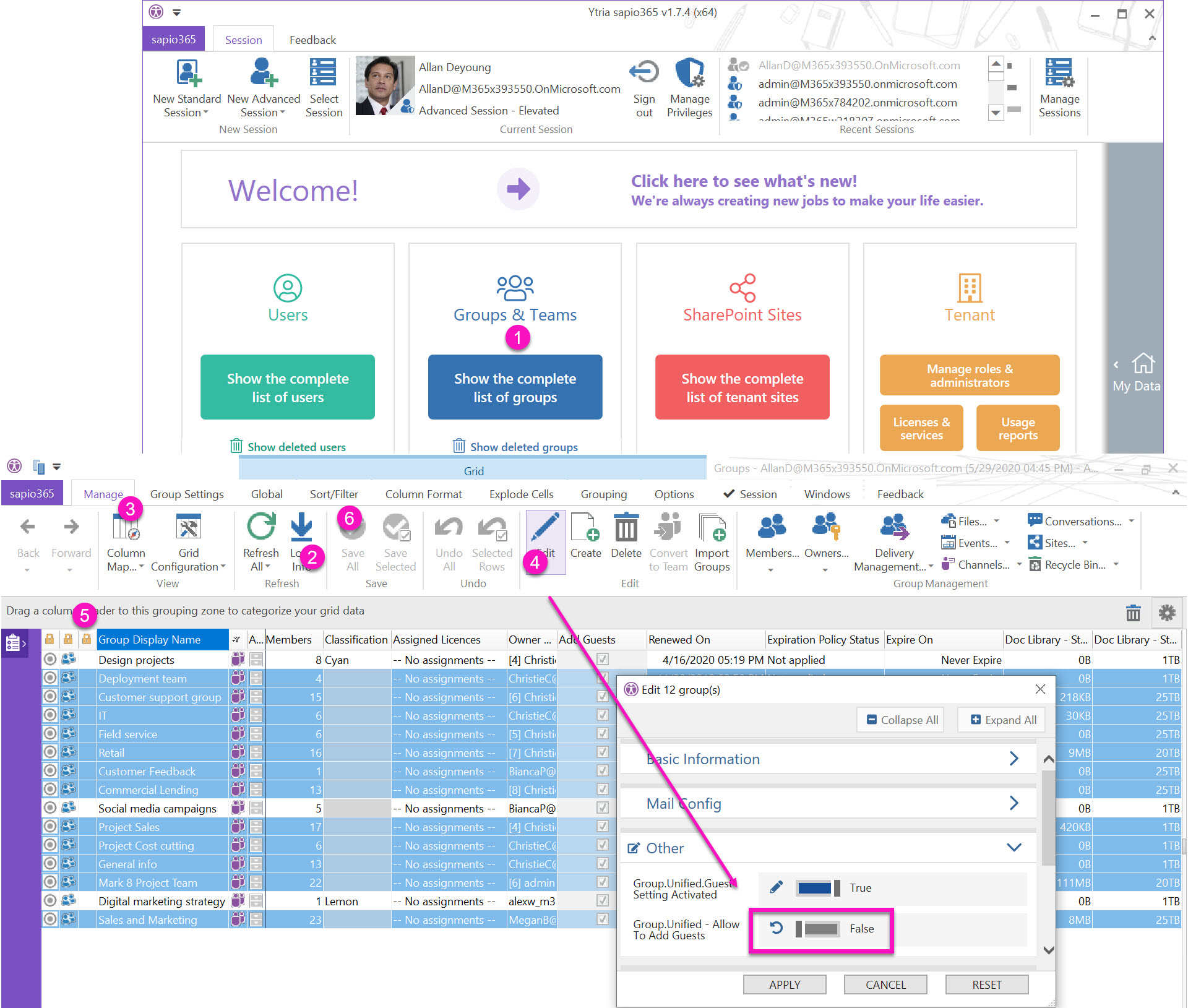 disable-guests-setting-teams-sapio365