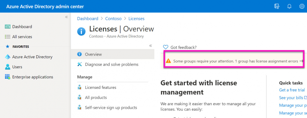 errors-azure-ad-admin-center-licenses