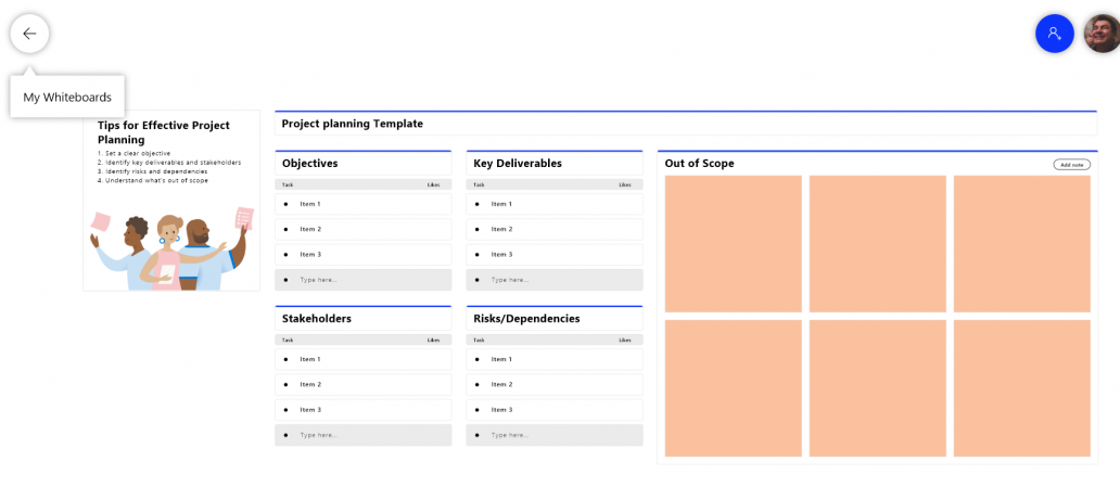project-planning-template