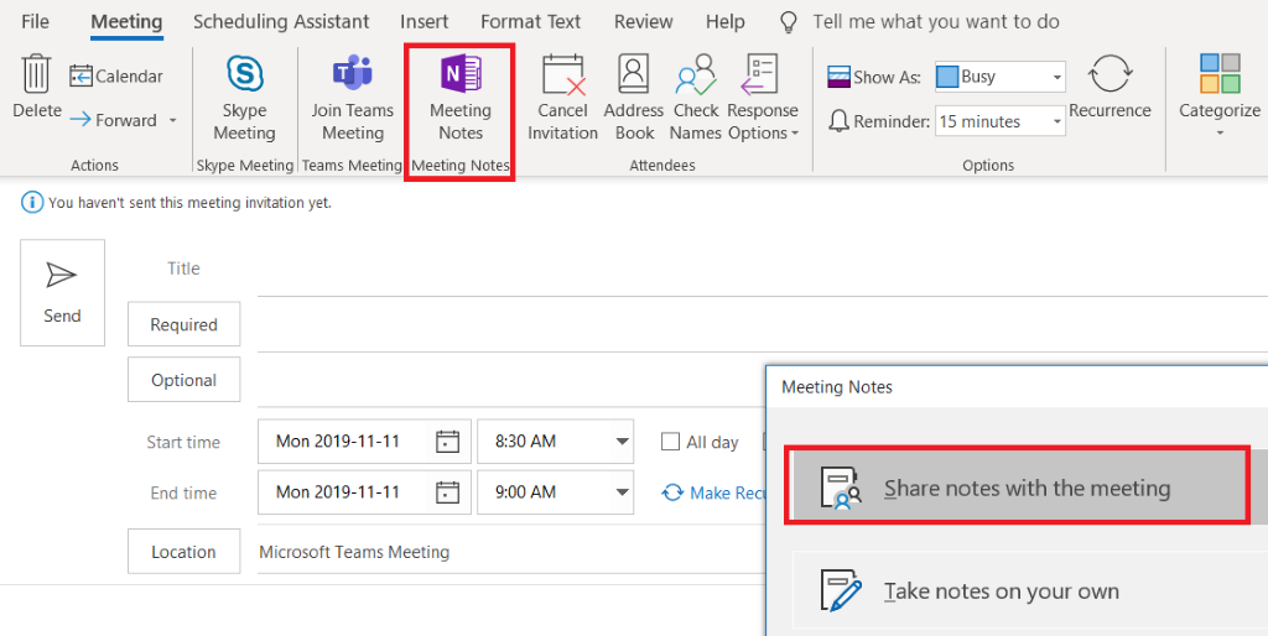 sharing-team-meeting-notes-in-onenote-step1