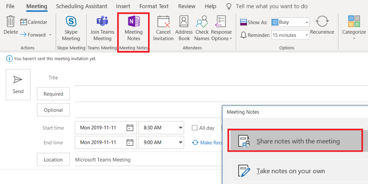 Onenote To Teams