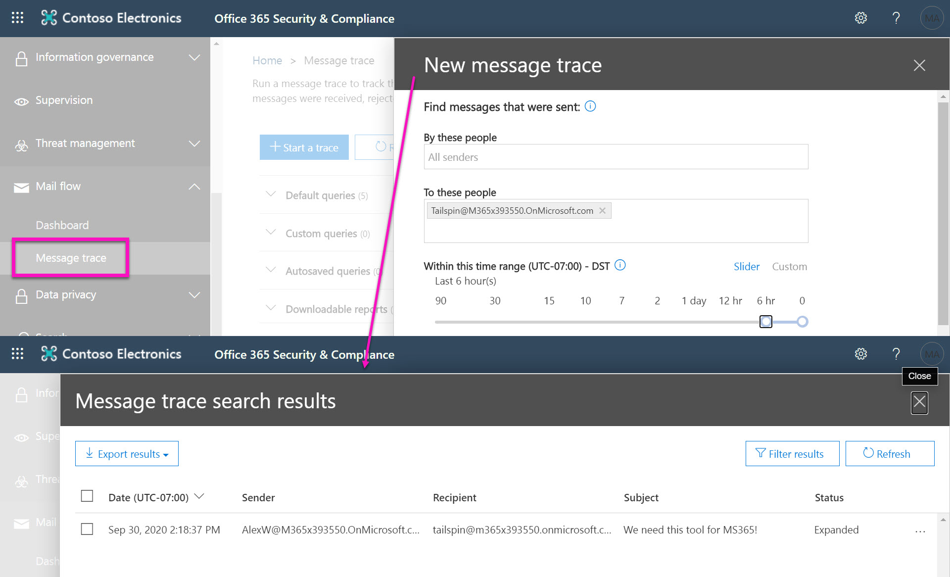 trace-email-ms365