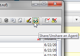 share unshare and agent