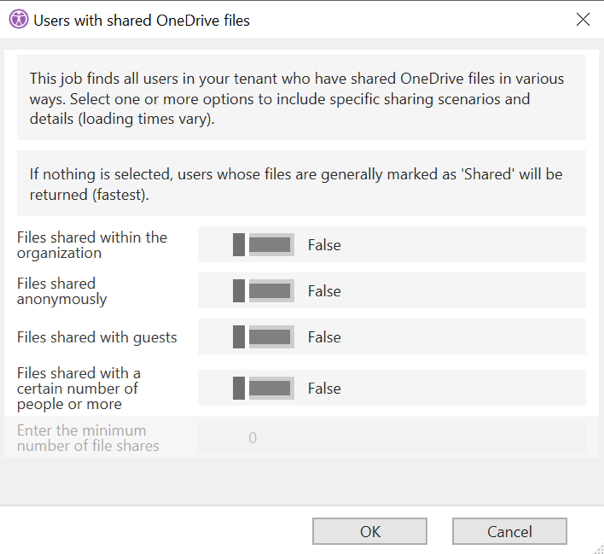 users with shared onedrive files