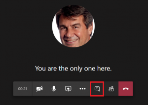 How to use the chat feature in a meeting - Microsoft Teams