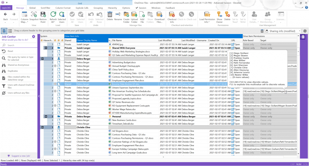 OneDrive Management