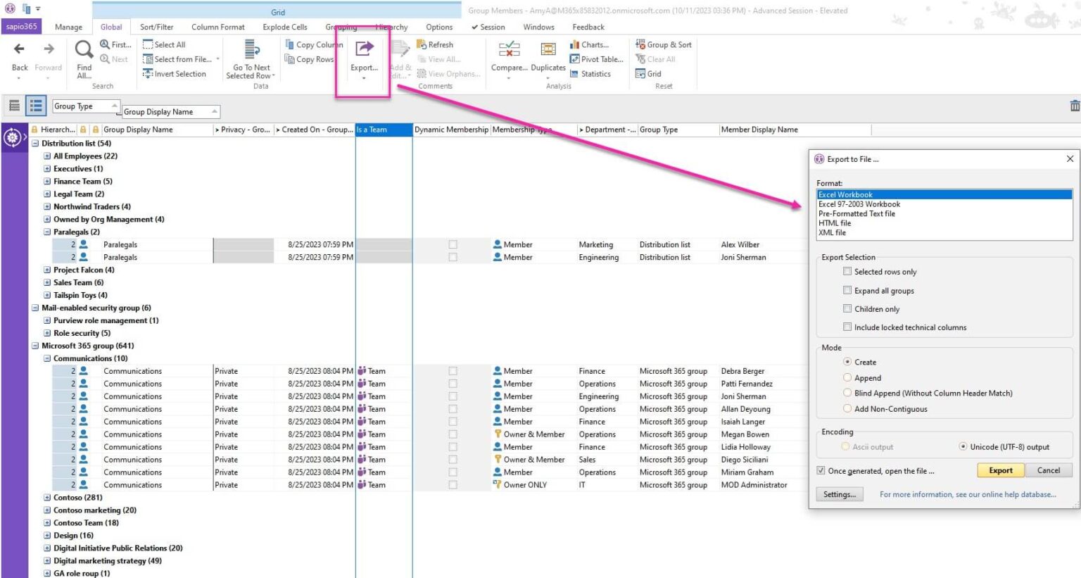 How to Run Reports on Microsoft Office 365 Groups in MInutes