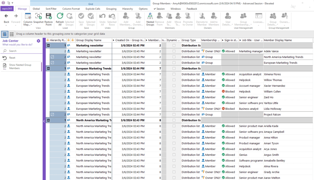 How to Report on Nested Groups in Microsoft Office 365 with Ease! - Ytria