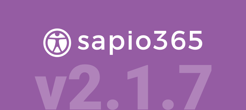 sapio365 v2.1.7