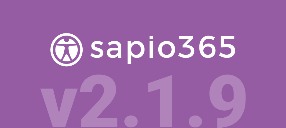 sapio365 v2.1.9
