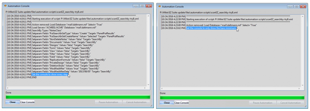 v16-5 Automation real time